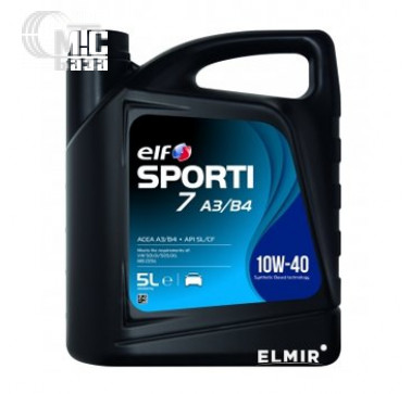 Моторное масло ELF Sporti 7 10W-40 5L A3/B4